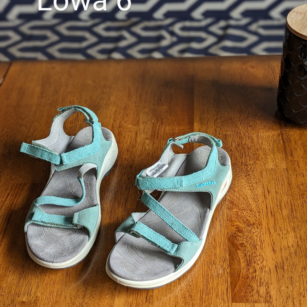 NEW Lowa 6 Teal Sandals For Women